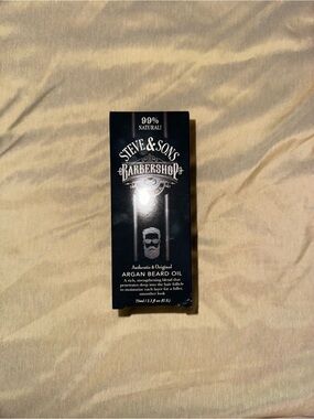 Barbershop Argan Beard Oil - Black
